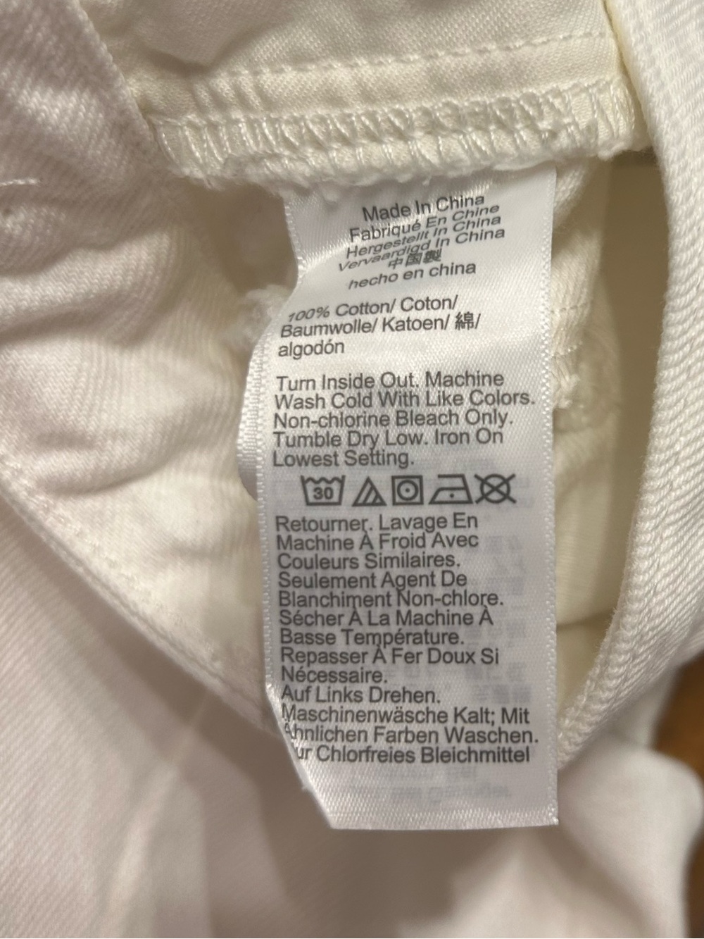 *NWT* Madewell Women’s Tile White The Curvy Pieced Barrel-Leg Jeans, Size 31 - Picture 16 of 16